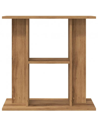 Supporto Acquario 60x30x60 cm Multistrato Rovere Artigianale