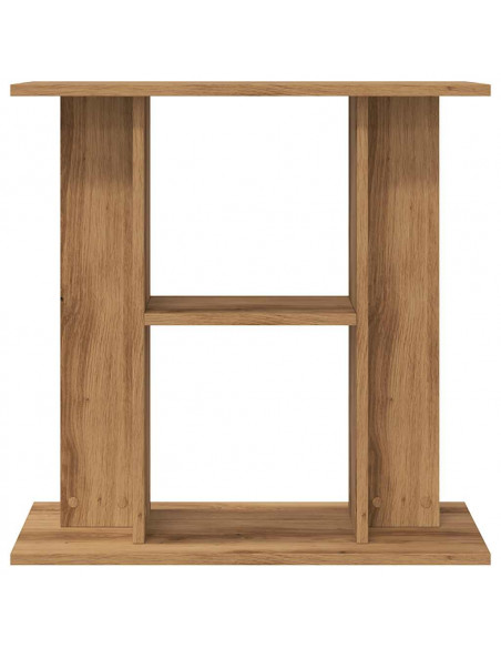 Supporto Acquario 60x30x60 cm Multistrato Rovere Artigianale
