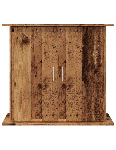Supporto Acquario 81x36x73 cm in Legno Multistrato Legno Antico
