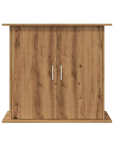 Supporto Acquario 81x36x73 cm Multistrato Rovere Artigianale