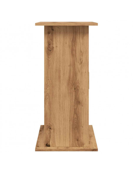 Supporto Acquario 81x36x73 cm Multistrato Rovere Artigianale