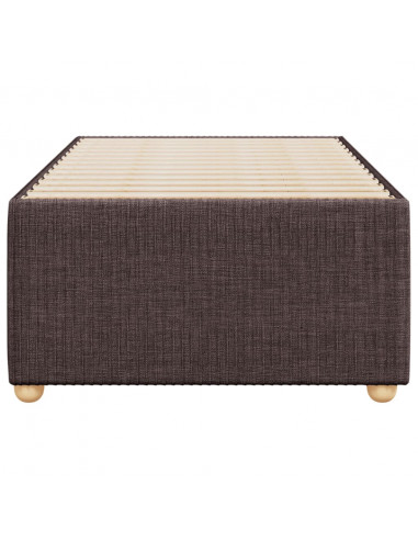 Giroletto Marrone Scuro 90x190 cm in Tessuto