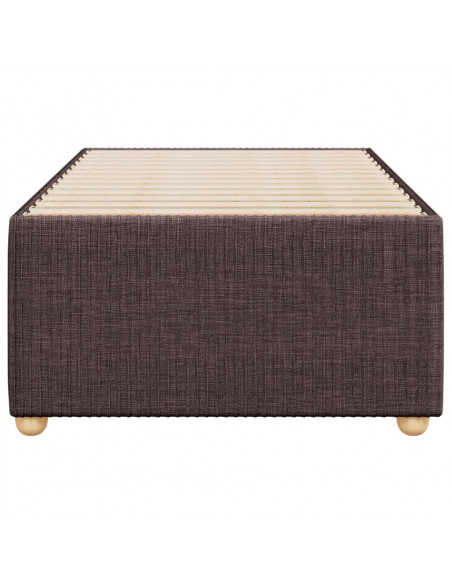 Giroletto Marrone Scuro 90x190 cm in Tessuto
