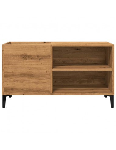 Mobile Porta Dischi Rovere Artigianale 84,5x38x48cm Multistrato