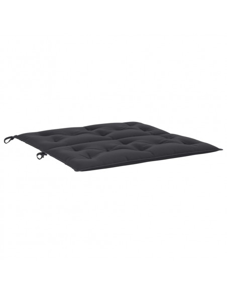 Cuscini Panca da Giardino 2pz Neri 100x50x7cm Tessuto Oxford