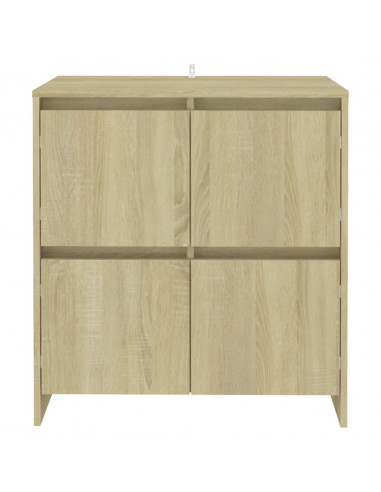 Credenza Rovere Sonoma 70x41x75 cm in Truciolato