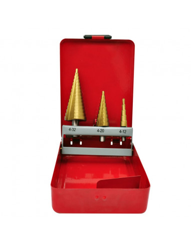 Punte per Trapano, punte Titanio HSS 3pz , accessori trapano