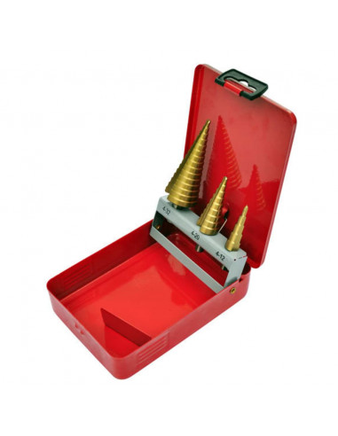 Punte per Trapano, punte Titanio HSS 3pz , accessori trapano