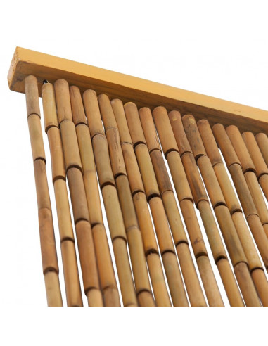 Tenda Antimosche per Porte in Bambù 100x200 cm