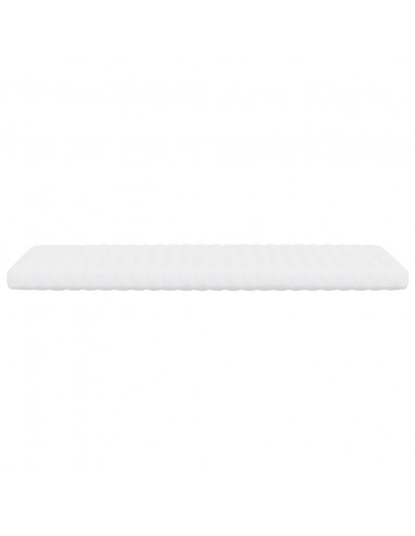 Materasso in Schiuma Bianco 90x200 cm 7 Zone Durezza 20 ILD