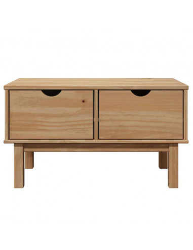 Panca da Corridoio OTTA 80x40x45 cm in Legno Massello di Pino