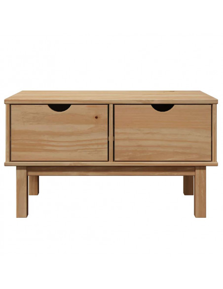 Panca da Corridoio OTTA 80x40x45 cm in Legno Massello di Pino