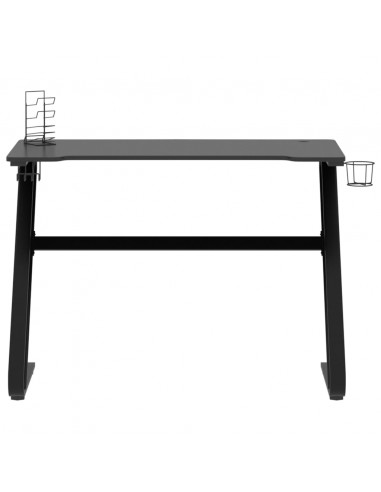 Scrivania da Gaming con Gambe a ZZ Nera 110x60x75 cm