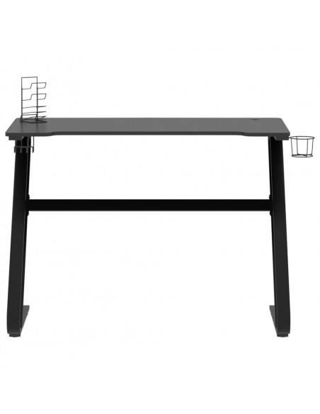 Scrivania da Gaming con Gambe a ZZ Nera 110x60x75 cm