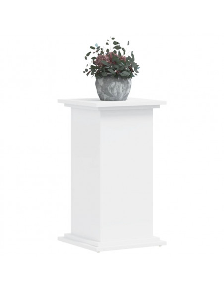 Supporto per Piante Bianco 33x33x60 cm in Truciolato