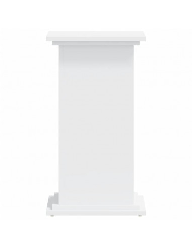 Supporto per Piante Bianco 33x33x60 cm in Truciolato