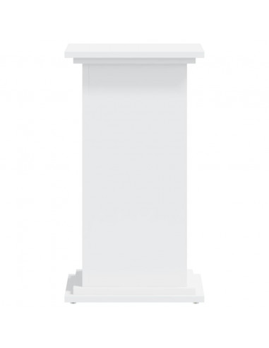 Supporto per Piante Bianco 33x33x60 cm in Truciolato