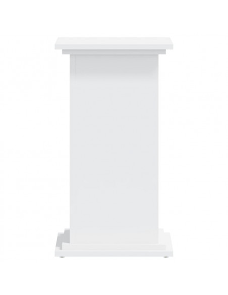 Supporto per Piante Bianco 33x33x60 cm in Truciolato