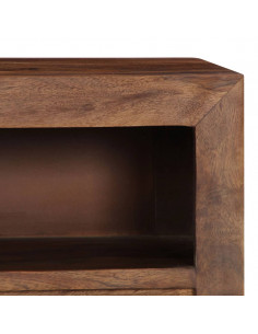 Mobile Porta TV 120x30x40 cm in Legno Massello di Sheesham 2