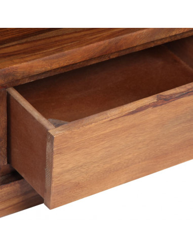 Mobile Porta TV 120x30x40 cm in Legno Massello di Sheesham