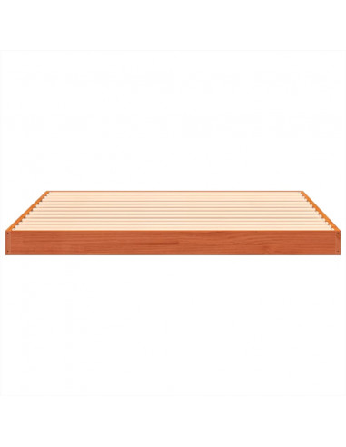 Giroletto Marrone Cera 120x190 cm in Legno Massello di Pino