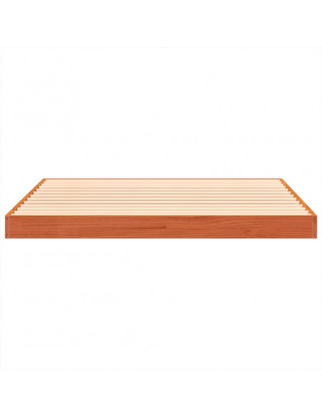 Giroletto Marrone Cera 120x190 cm in Legno Massello di Pino