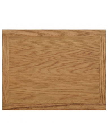 Tavolino con Portariviste 45x35x55 cm Massello di Rovere