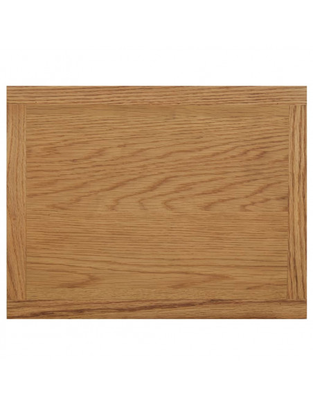 Tavolino con Portariviste 45x35x55 cm Massello di Rovere