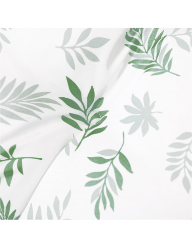 Cuscino per Panca a Foglie 120x50x3 cm in Tessuto Oxford