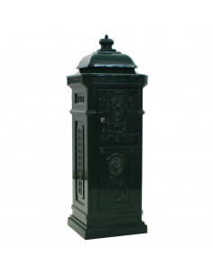 Cassetta della Posta in Alluminio Inossidabile Vintage Verde 2