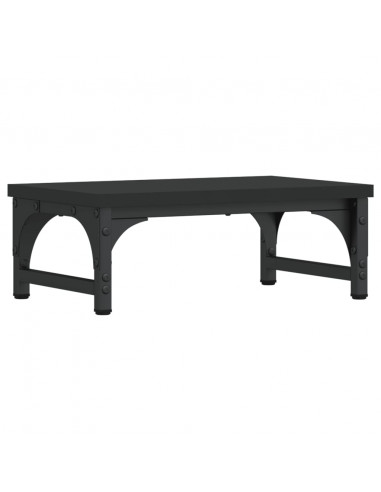 Supporto per Monitor Nero 37x23x14 cm Legno Multistrato