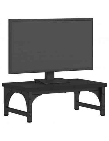 Supporto per Monitor Nero 37x23x14 cm Legno Multistrato