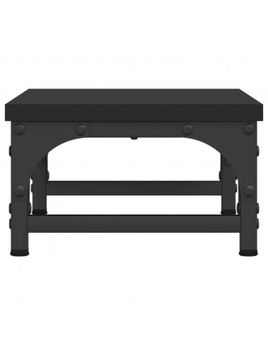 Supporto per Monitor Nero 37x23x14 cm Legno Multistrato