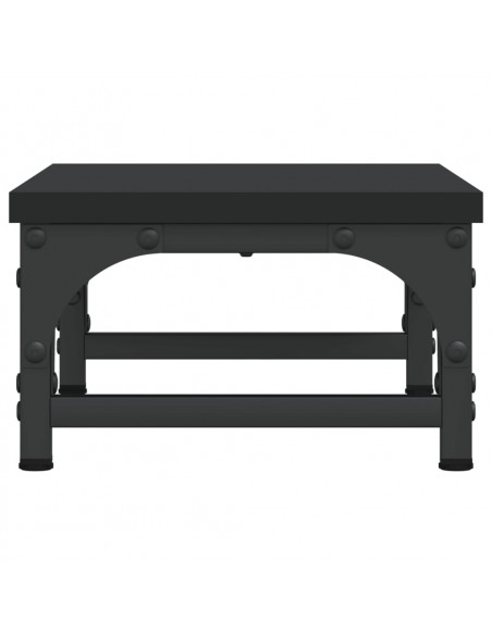 Supporto per Monitor Nero 37x23x14 cm Legno Multistrato