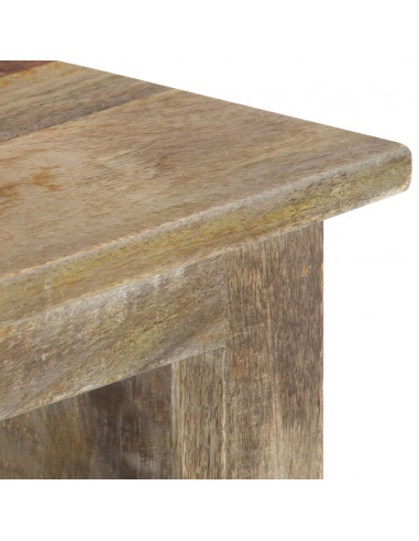 Mobile Porta TV 110x30x50 cm in Legno Massello di Mango