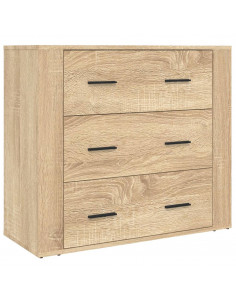 Credenza Rovere Sonoma in Legno Multistrato 2