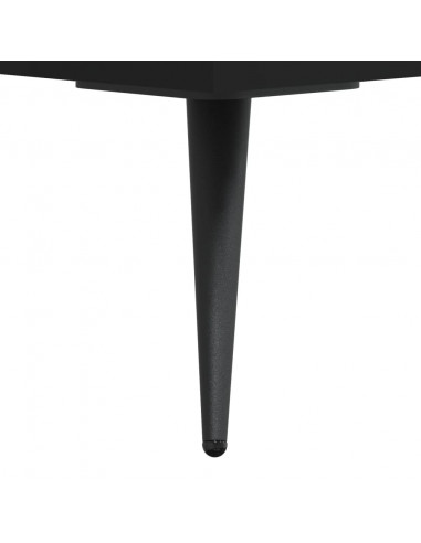 Mobile Porta TV Nero 150x36x30 cm in Legno Multistrato