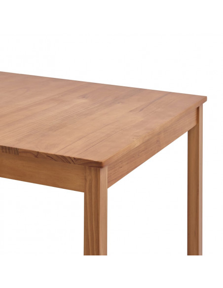 Tavolo da Pranzo Marrone Miele 180x90x73 cm in Legno di Pino
