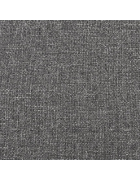 Poggiapiedi Grigio Chiaro 45x29,5x35 cm in Tessuto