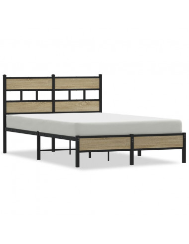 Giroletto senza Materasso Rovere Sonoma 120x200cm in Truciolato