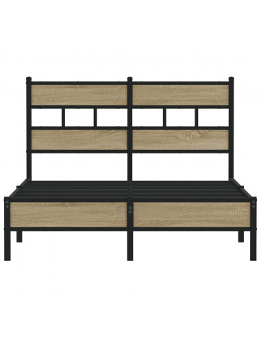 Giroletto senza Materasso Rovere Sonoma 120x200cm in Truciolato