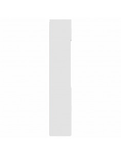 Mobile Portaoggetti Bianco 70x42,5x225 cm in Truciolato 2