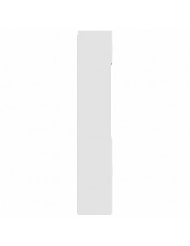 Mobile Portaoggetti Bianco 70x42,5x225 cm in Truciolato