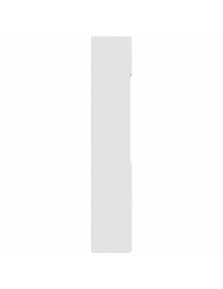 Mobile Portaoggetti Bianco 70x42,5x225 cm in Truciolato