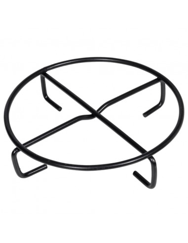 Pentola casseruola da campeggio in ghisa con coperchio