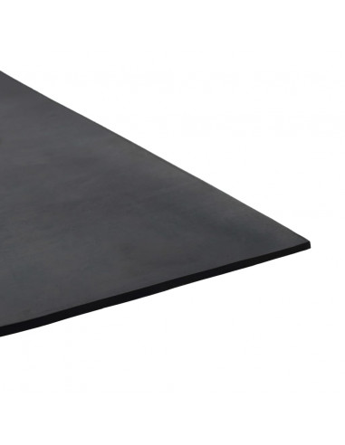 Tappetino Antiscivolo in Gomma 1,2x5 m 3 mm Liscio