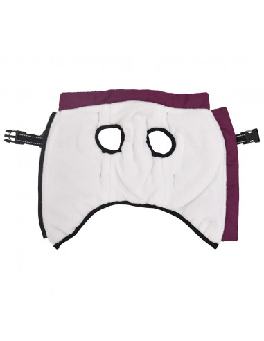 Cappotto Cani Imbracatura Impermeabile Riflettente Viola M