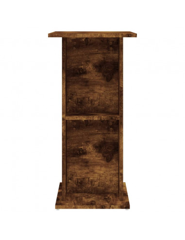 Supporto Acquario 60,5x36x72,5 cm Legno Multistrato Rovere Fumo