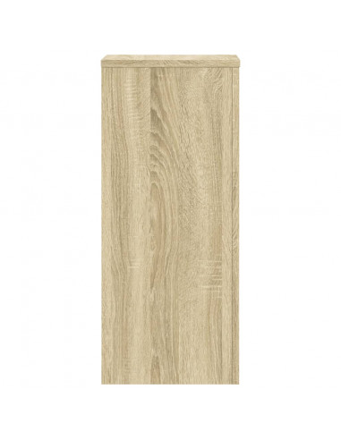 Supporti per Piante 2 pz Rovere 30x30x70 cm in Multistrato