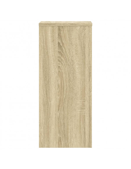 Supporti per Piante 2 pz Rovere 30x30x70 cm in Multistrato
